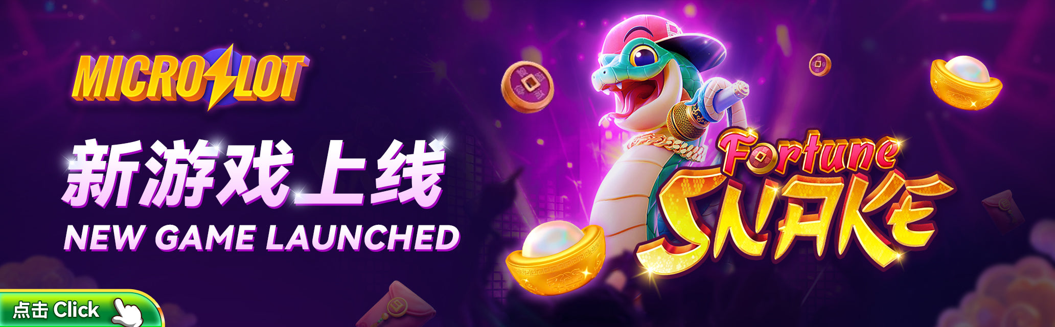 MicroSlot New Game Launch – Fortune Snake is Here!