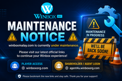 Winbox Maintenance Notice: Please Visit winboxorg.com to Continue Playing