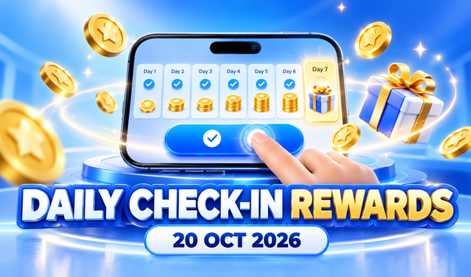 Winbox Daily Check-In Rewards Launching on October 20, 2026
