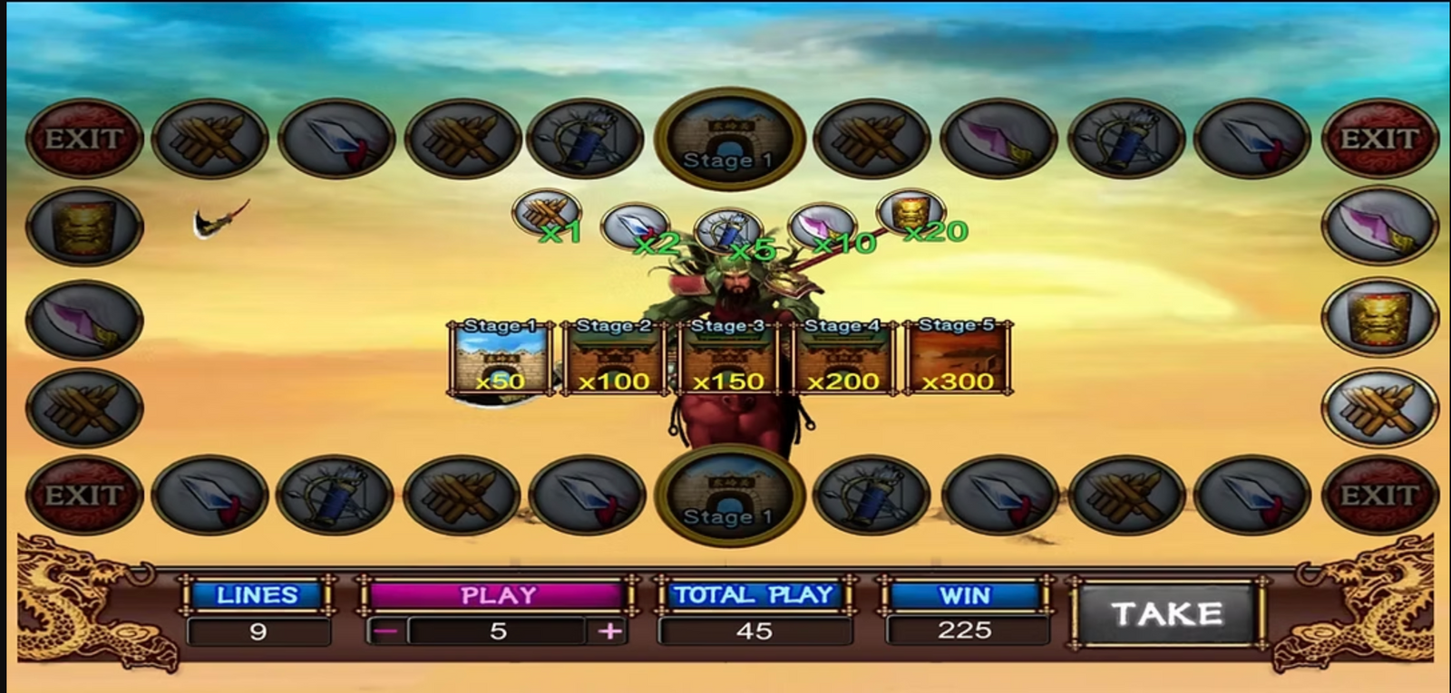 Lion King Three Kingdom Bonus